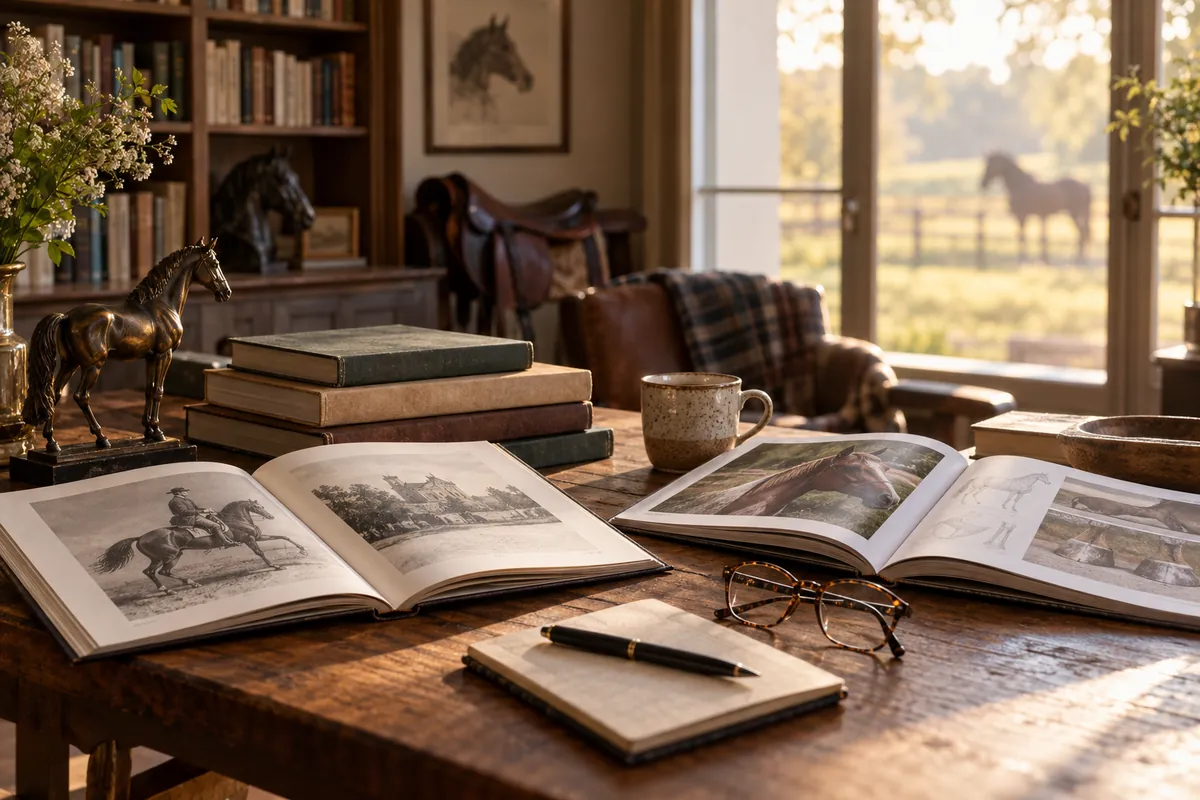Livres consacrés à l’histoire, aux soins et à l’équitation