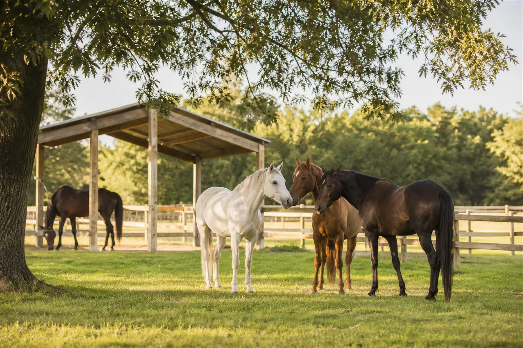 Illustration IA : visite d’une écurie pour préparer un projet avec un cheval